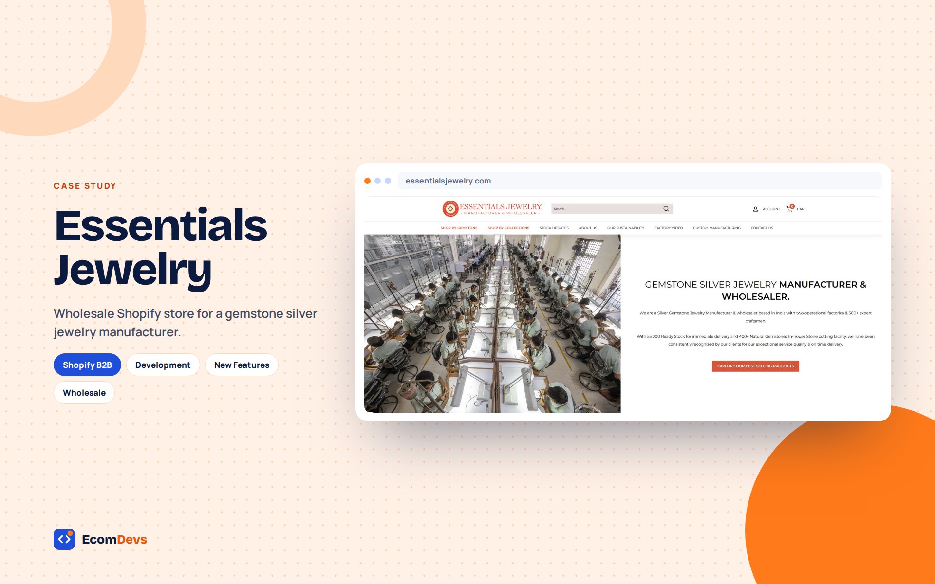 Essentials Jewelry case study